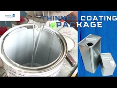 contenedores de almacenamiento rectangulares del metal 4L - acero resistente para la protección confiable