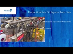 latas del cuadrado 5L: solución de empaquetado durable y espacio-eficiente