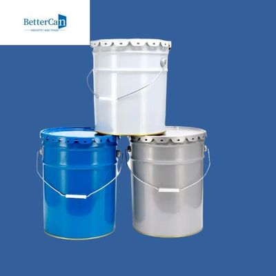 comprar Cubo de la pintura del metal ISO9001 acero Pail For Oil Packaging de 3,5 galones online manufacture