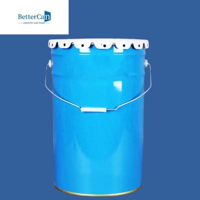 comprar Tambor de acero del metal del cubo a prueba de herrumbre de la pintura tipo redondo de 20 litros online manufacture