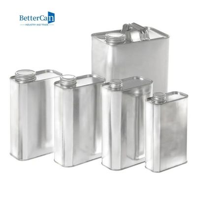 comprar Envase de la poder del metal de 1 galón aceite cuadrado Tin With Metal Handle de 4 litros online manufacture