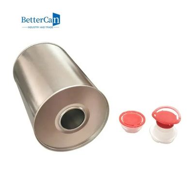 comprar Aceite de motor redondo del motor del metal 1L Tin Can Logo Printed For online manufacture