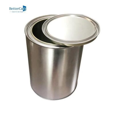 comprar El coche de 1 galón pinta el material de Tin Round Tinplate con la tapa de la palanca online manufacture