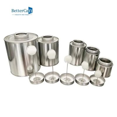 comprar La pintura industrial ISO9001 estaña las latas de pintura del metal 250ml con el cepillo online manufacture