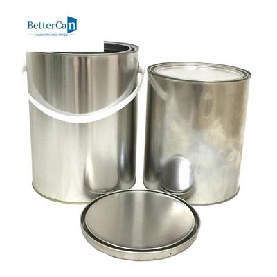 comprar Latas herméticas de la pintura del galón de Tin Recycled Round Empty One de la pintura del metal de sello online manufacture