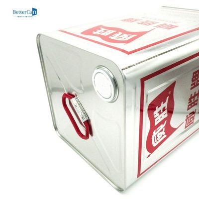 comprar tirón de Tin Can With Plastic Ring del aceite de palma del grado de 10L Olive Oil Tin Can Food online manufacture