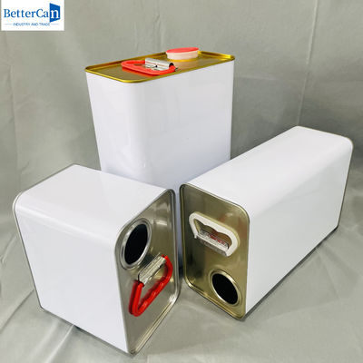 comprar Ronda de 4 litros de palanca llano 1 galón de pintura balde de estaño embalaje online manufacture