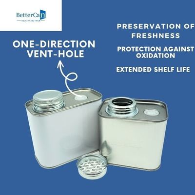 150g-500g café Bean Tin   Cuadrado Tin Containers Manufacturers