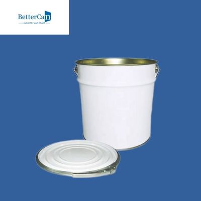 Cubo cónico de la pintura del metal 5 litros - tambor metálico de 20 litros para almacenar líquidos