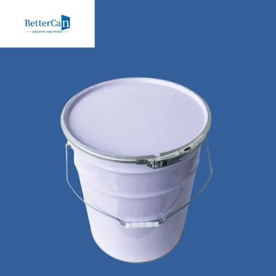 tambor libre del cubo de 5 galones del cubo BPA del cubo de la pintura del metal 16L con la tapa