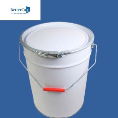 Cubo de la pintura del metal ISO9001 acero Pail For Oil Packaging de 3,5 galones