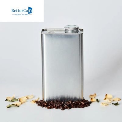 450Gram café Bean Tin 1 libra 16 onza Tin Container With One Valve