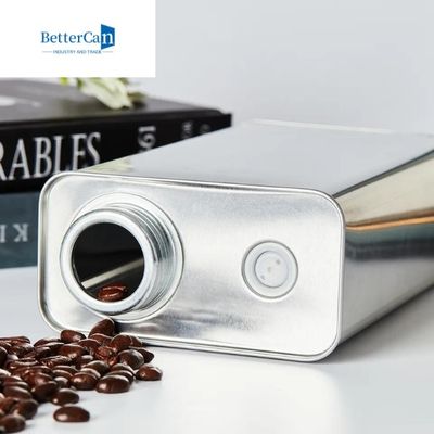 Categoría alimenticia cuadrado Tin Can Olive Oil de 500 gramos con el agujero de respiradero
