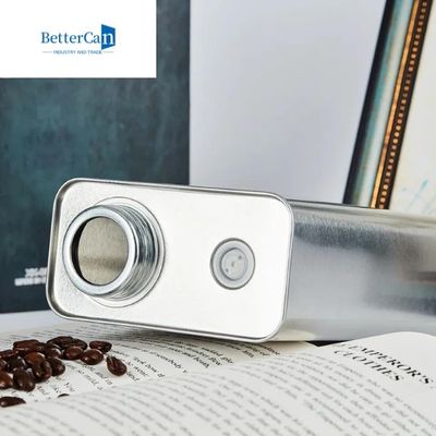 Latas rectangulares personalizadas del té de Bean Tin 6Oz-26Oz 350g del café