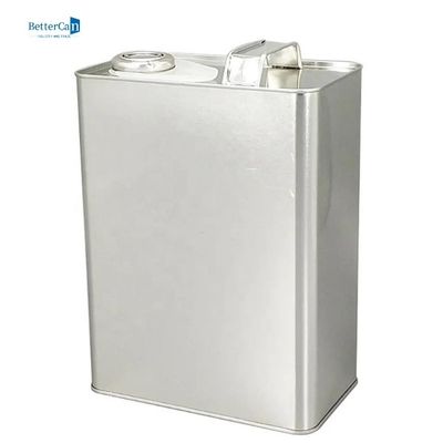 Impresión modificada para requisitos particulares lata rectangular del metal de la pintura 4l de la lata del aceite de motor ISO9001