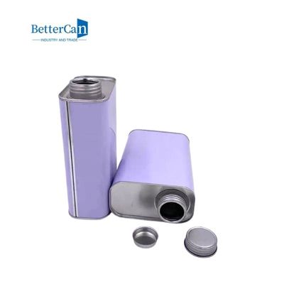 Aceite de motor de pintura de Tin Can 26m m Tin Cans Easily Open For del cuadrado de 1 litro