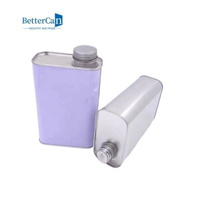 Aceite de motor de pintura de Tin Can 26m m Tin Cans Easily Open For del cuadrado de 1 litro