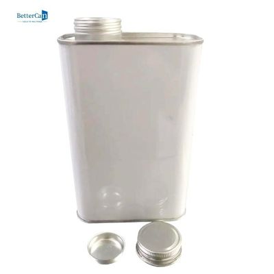 litro Tin Can Offset Printing blanco de la lata 36Oz 4 del aceite de motor de 0.23m m