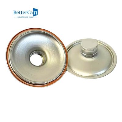 La pintura ISO9001 puede los accesorios, metal redondo Tin Cover Lid