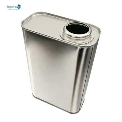 tapón de tuerca llano del embudo de Tin Custom Tin Containers With del aceite de motor 500ml