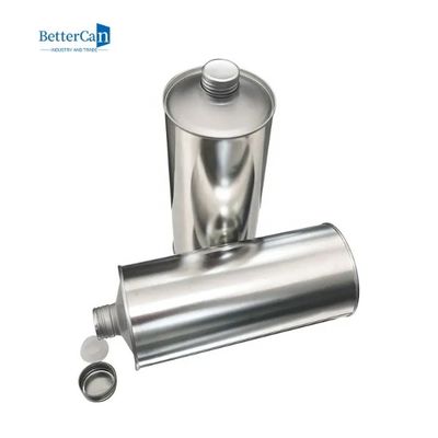 1 Gal Engine Oil Tin latas de empaquetado de 1 metal del litro con la tapa plástica del tornillo de tope