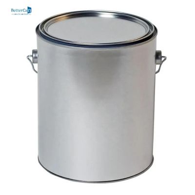 Vacie las latas de 1 del galón pintura del metal pintan los tarros con la tapa/el metal Carry Handle