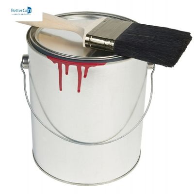 Alrededor 5 del galón vacío Tin Buckets Bulk del envase 1,3 de la pintura de la industria de las latas de la pintura del litro