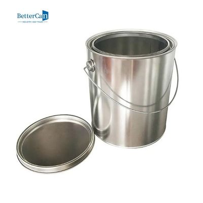 Vacie las latas de 1 del galón pintura del metal pintan los tarros con la tapa/el metal Carry Handle