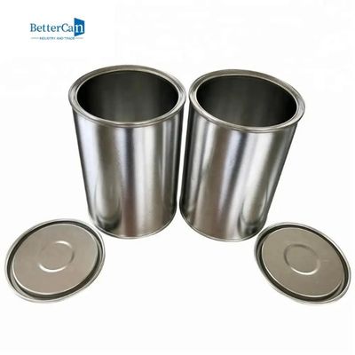 Pequeña ronda vacía de Tin Cans 500ml de la pintura resistente a la corrosión con la tapa de la palanca