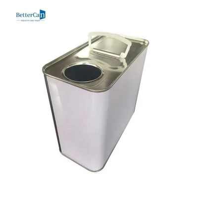 Latas vacías de la pintura del galón de Tin Cans de la pintura de 2 litros para la sustancia química del deluente que embala