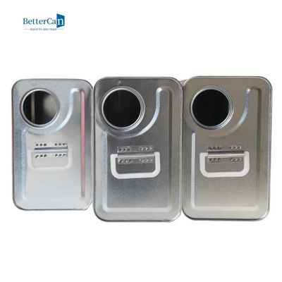 5L el cuadrado Tin Canisters, capa de metal puede Tin For Hardener