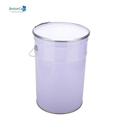 sellante de epoxy de la lechada de la teja 25L cubo de la pintura de 5 galones vacío con la manija del metal