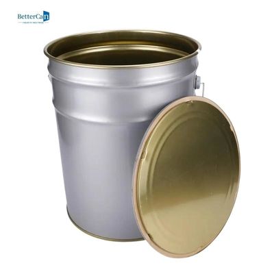 Vacie la protección de capa de soldadura blanca del cubo de la pintura de 25 litros