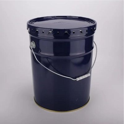 Recicle el adornamiento de la poder de la pintura teclea el cubo negro de la pintura 20L 5 galones