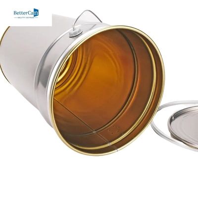 Vacie los cubos de la pintura de 5 galones, 5 galones Tin Bucket Pail con la manija del metal