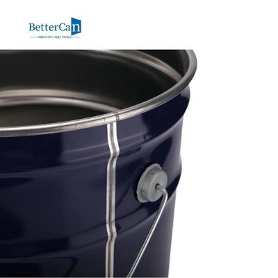 Recicle el adornamiento de la poder de la pintura teclea el cubo negro de la pintura 20L 5 galones