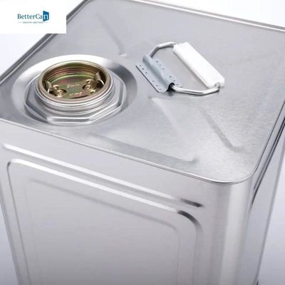 15Kg que adorna la pintura puede cuadrado Tin Bucket For Edible Oil/aceite de Musterd