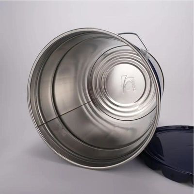Vacie la protección de capa de soldadura blanca del cubo de la pintura de 25 litros