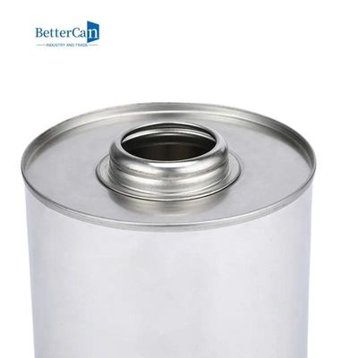 La ronda Tin Can Manufacturer Tinplate Adhesive del metal puede con el embadurnador