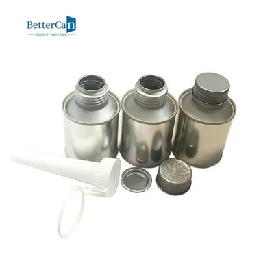 latas del metal de 100ml Tin Can Packaging Round Empty para el cemento del pegamento