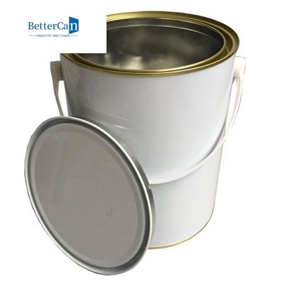tarros vacíos Tin Cans With Lever Lids impreso aduana ISO9001 de la pintura 3.7L