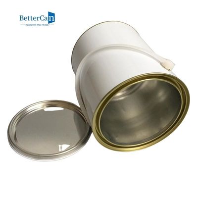 tarros vacíos Tin Cans With Lever Lids impreso aduana ISO9001 de la pintura 3.7L