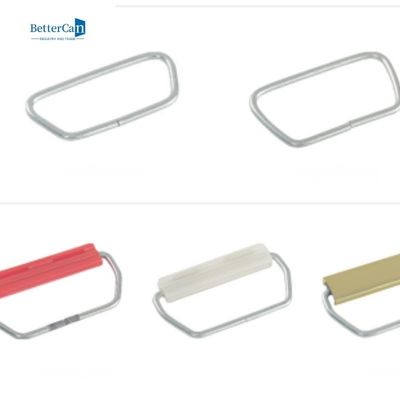 Metal Tin Accessories 0.21m m Tin Container Handle cuadrado