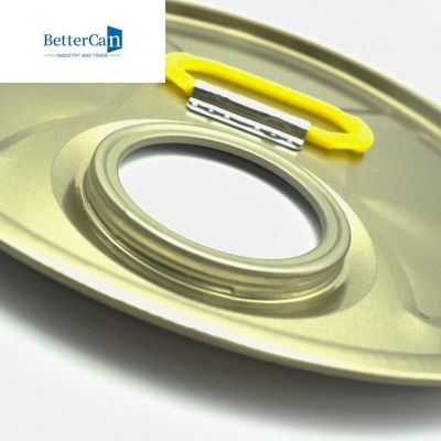 Alrededor de Tin Can Components, parte inferior del cubo de la hojalata con el compuesto de Unling/de la alineación
