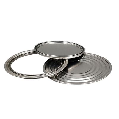 1 litro Capa triple cerrada Anillos Componentes de lata de estaño simple Capa de palanca D108mm D105mm
