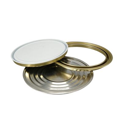 5 litros de lata de estaño extremos de anillo fondos 0,25 mm de espesor latas de estaño anillo componentes de corte de onda