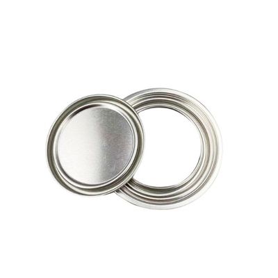 1 litro Capa triple cerrada Anillos Componentes de lata de estaño simple Capa de palanca D108mm D105mm