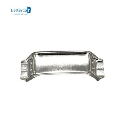Tin Can Handle Silver superficial sin forro/color oro para el top rectangular