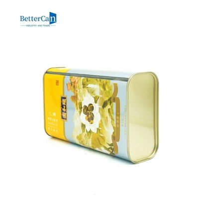 Olive Oil Tin Can Packaging rectangular poder vacía de la pintura de 1 cuarto de galón con la tapa