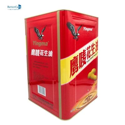el aceite de mesa de 18L Olive Oil Tin Can Square puede con los canalones de colada